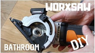 WORX Compact Plunge Saw WORXSAW Review | DIY Part 2