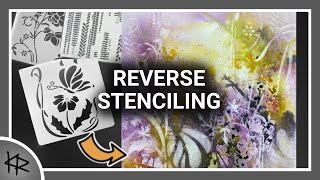 WATERCOLOR Abstract Floral Background, Easy, Relaxing & Fun! - 236