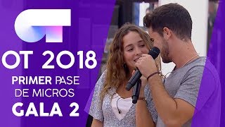 "ANOTHER DAY OF SUN" - MARILIA y JOAN | Primer pase de micros Gala 2 | OT 2018