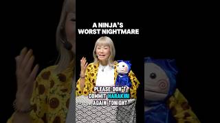 A Ninja’s worst nightmare           #ventriloquism #standupcomedy #ninja