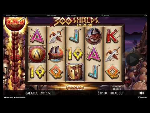 300 Shields Extreme Bonus Feature (BIG WIN) (NEXTGEN Gaming) 300X !
