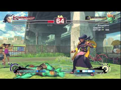 ssf4 AE 2012 aquagen84 vs williamBPitt