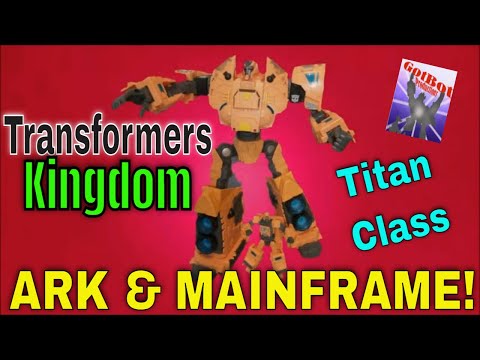 Transformers WFC Kingdom Titan Class Ark - GotBot True Review 907