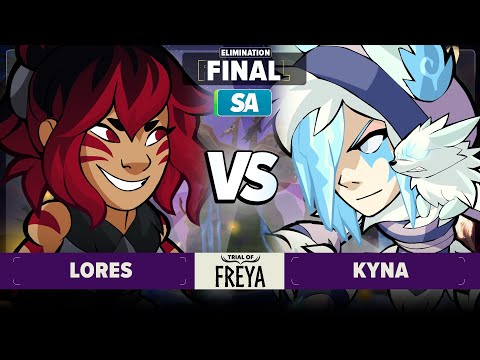 Kyna vs Lores - Elimination Final - Trial of Freya - SA 1v1