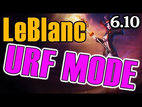 LeBlanc URF MODE - Full Gameplay Commentary | League of Legends