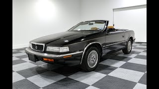 Video Thumbnail for 1990 Chrysler TC by Maserati