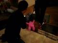 Poor Pink Elmo Pinata
