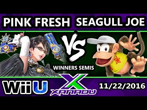 S@X 177 - VGBC | Pink Fresh (Bayonetta) Vs. Seagull Joe (Diddy Kong) - SSB4 Winners Semis - Smash 4