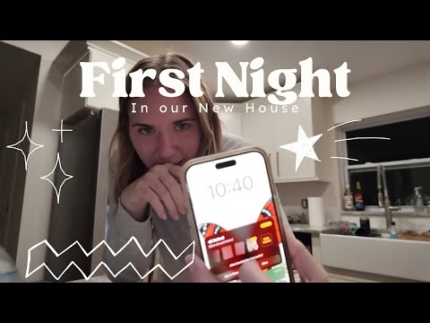 First Night in Our New House!✨