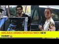 MALAIKA ARORA ARJUN KAPOOR एक साथ HUYE SPOT MEDIA ने किये BAPPI DA को ल�