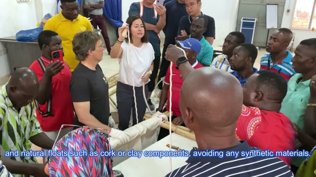 Biodegradable FAD construction workshops in Ghana 2025