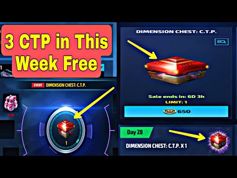 3 CTP in This Week? How To Get 3 CTP And Suggestions On CTP - Marvel Future Fight