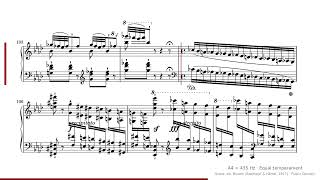 Download lagu 【楽譜付き】リスト「ラ・カンパネラ」1838年初版 S.140｜A=435Hz・平均律 mp3