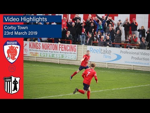 HIGHLIGHTS: Bromsgrove Sporting v Corby Town - 23/03/2019