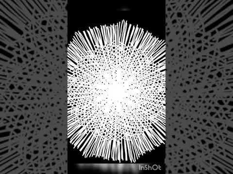 Stress spiral | symmetry drawing #shorts