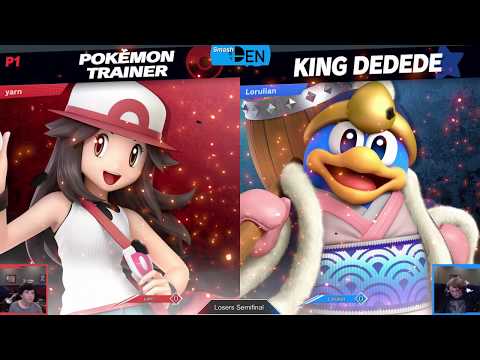 SmashDEN August: Losers Semi-Final - yarn vs. Lorulian