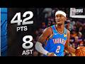 SGA S Playoff CAREER HIGH 42 PTS Vs Suns April 25 2026