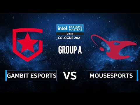 CS:GO - Gambit Esports vs mousesports [Inferno] Map 1 - IEM Cologne 2021 - Group A