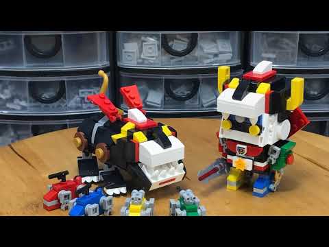 Decool 18002 Voltron Defender of the Universe “Brickheadz”