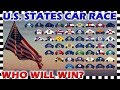 Country Cars U S States Race Algodoo Car Race