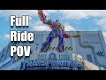 Transformers The Ride 3D Universal Studios Florida Ride POV Summer 2025 4K POV