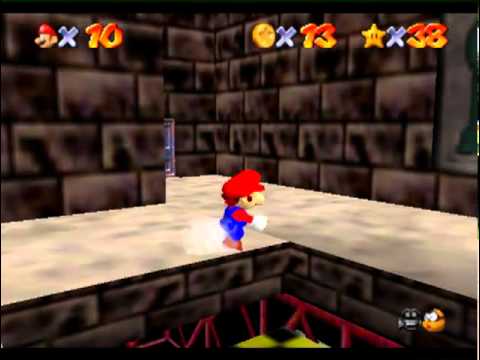 super mario 64 walkthrough ITA: stella 6-1 mostro acquatico nella caverna