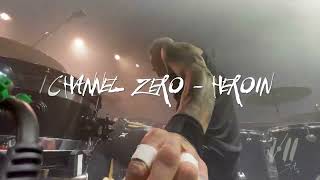 Seven Antonopoulos (Channel Zero) - HEROIN - Live Drum Cam -  Clamotte Rock Festival