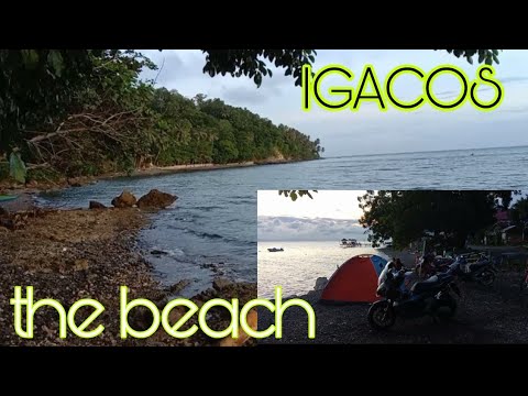 THE BEACH at BRGY.TAGPOPONGAN, BABAK, SAMAL.