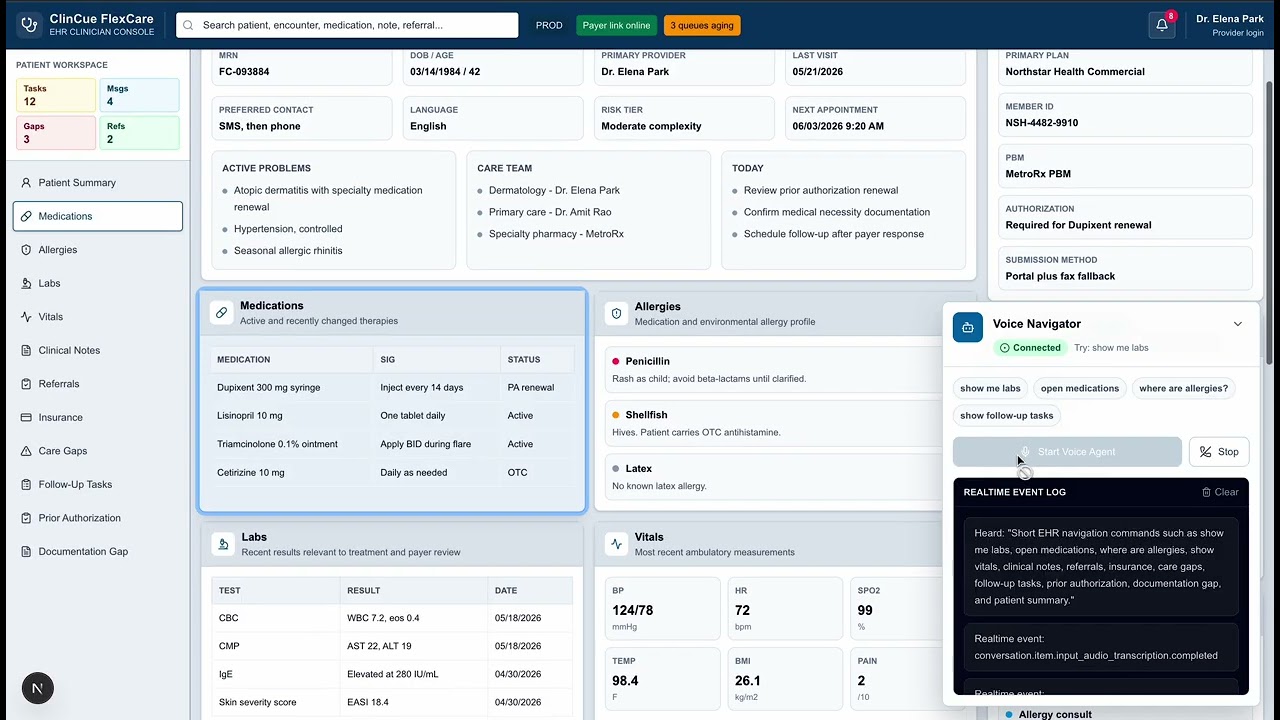 Flex_care project preview