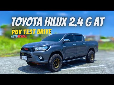 TOYOTA HILUX 2.4 G A/T QUICK REVIEW WITH DRIVE TEST & WALK AROUND IN POV #toyota #toyotahilux #pov