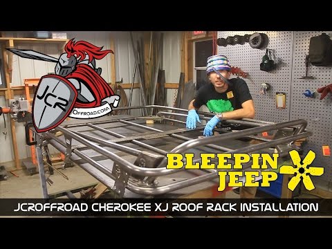 JcrOffroad - Cherokee XJ Modular Roof Rack Installation - By BleepinJeep