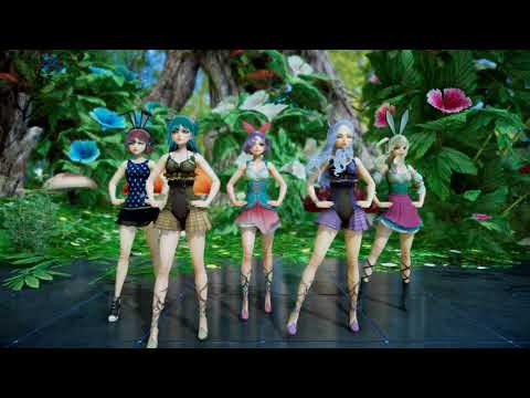 MMD_(크레용팝-빠빠빠) Crayon Pop-bar bar bar