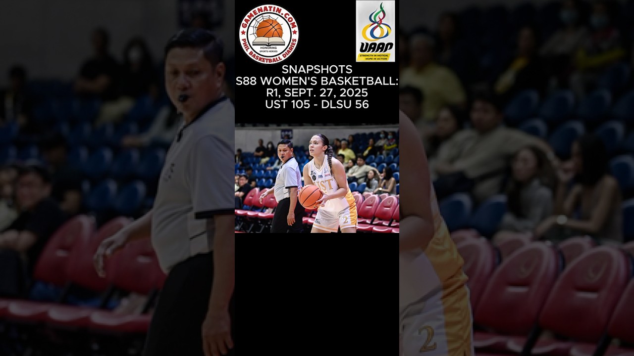 Snapshots: Women's Basketball - UST 105 - DLSU 56