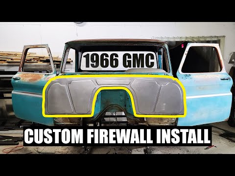 Custom Firewall Install for 60-66 GMC/C10