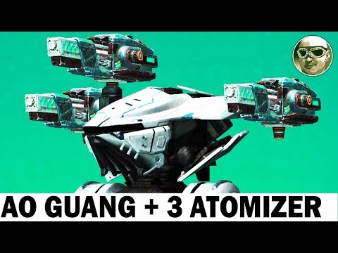 AO GUANG 3 ATOMIZER MK2 WAR ROBOTS MAX GAMEPLAY WITHOUT TITAN