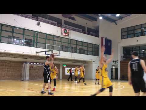 CroHoops Division I 2018/19 Rnd.16 -  Ivan Atelj (Građevinski) Highlights