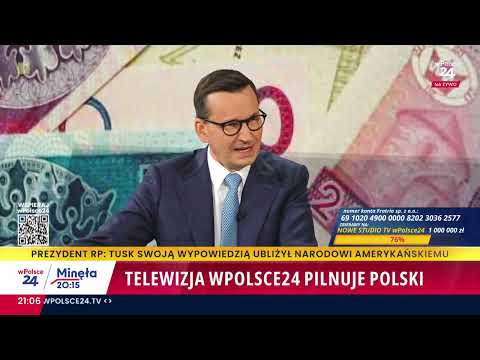 "Gdzie Tusk inwestuje pieniądze?!" - Mateusz Morawiecki Minęła 20:15 cz.2. 09.09.2025