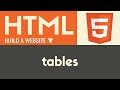 Tables | HTML | Tutorial 12