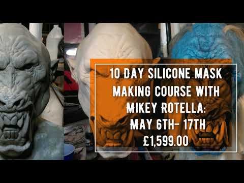 10 Day silicone mask making course with Mikey Rotella   May 6th  17th