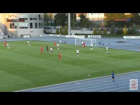 23 08 2023  Broń Radom   Legia II Warszawa  1:1 skrót meczu