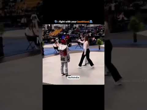 Opponent ❌️ Best friend ✅️ #fight #karate #Vskfuttarpradesh #iksfoindia #youtubeshorts #shorts #bff