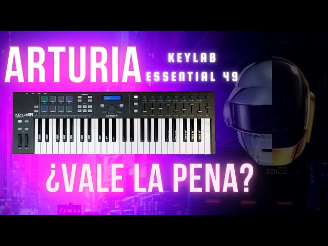 Vídeo relacionado con Arturia KeyLab Essential 88 mk3 Teclado Controlador MIDI Universal para Producción Musical - Software Pro, 88 Teclas, 9 Codificadores, 9 Faders, Ruedas de Modulación/Bend y 8 Pads - Negro