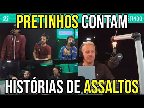 Pretinhos contam histórias de assaltos