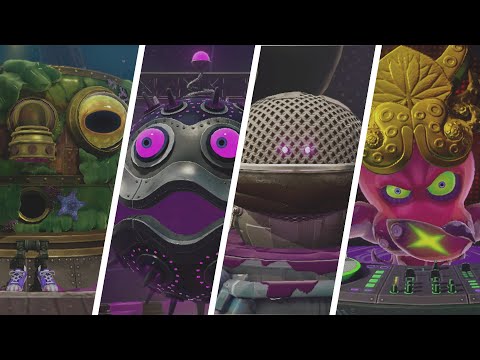 Splatoon - All Bosses