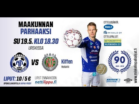 19.5.2019 MP-Kiffen 4-0(0-0) kooste
