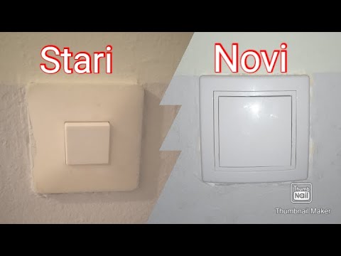 Promjena starog prekidaca za novi prekidac