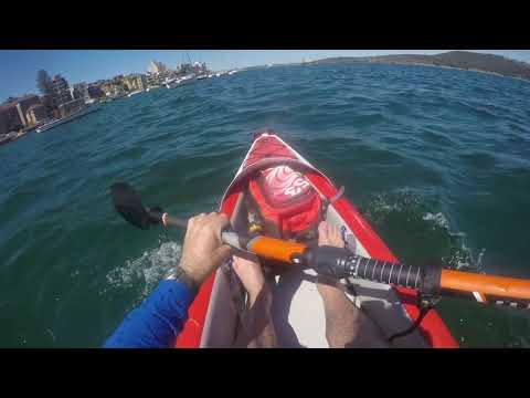 KXOne Slider 410 Australia - inflatable kayak at Manly, Sydney