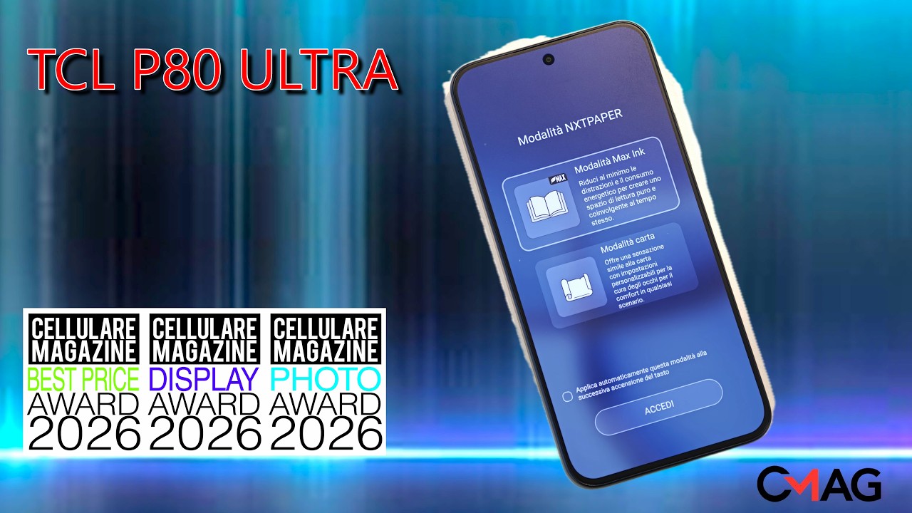 TCL P80 ULTRA - La recensione