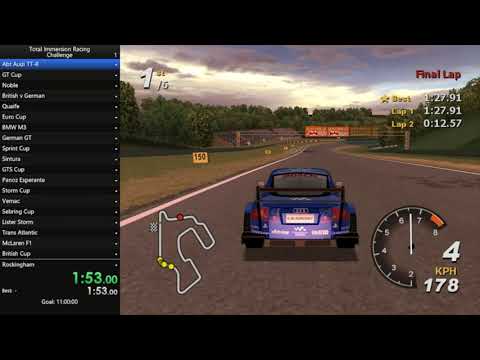 Total Immersion Racing Abt Audi TT-R Challenge Speedrun in 7:10 (WR)