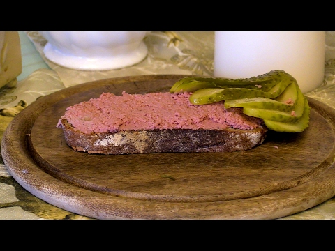 Hähnchen Leberwurst Schritt für Schritt mit Rezept.